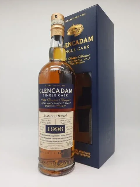 Glencadam – 1996 Single Cask #9746 (70cl, 58.7%)
