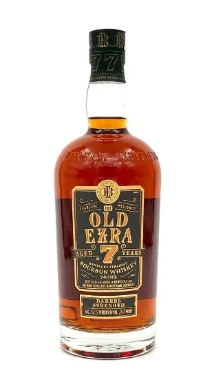 Ezra Brooks Old Ezra 7 Year Barrel Strength Bourbon