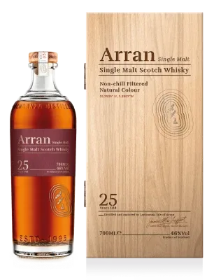 Arran – 25 Years Old (70cl, 46%)