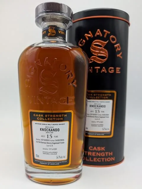 Knockando – 2010 Signatory Cask Strength #8