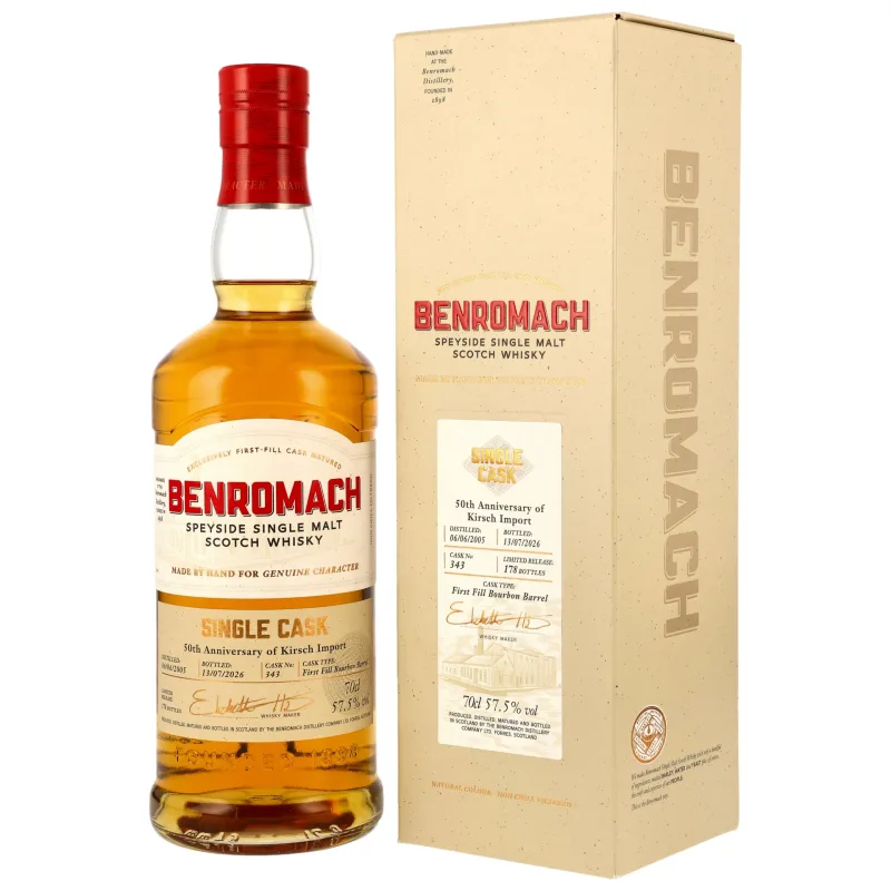Benromach – 2005 Bourbon #343