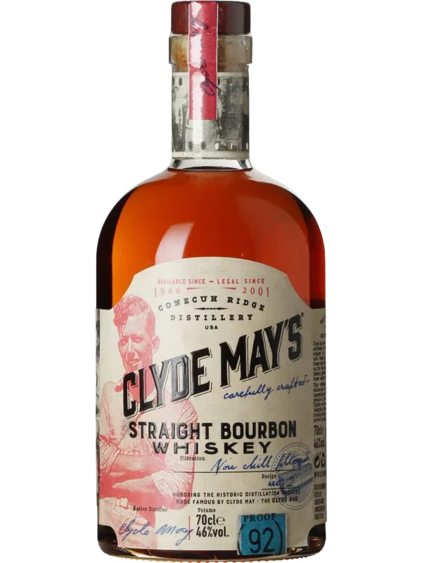 Clyde May's Straight Bourbon Whiskey (70cl, 46%)