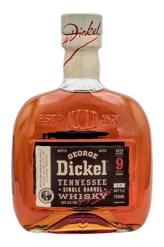 George Dickel 9 Year Old Hand Selected Barrel Sour Mash Whisky