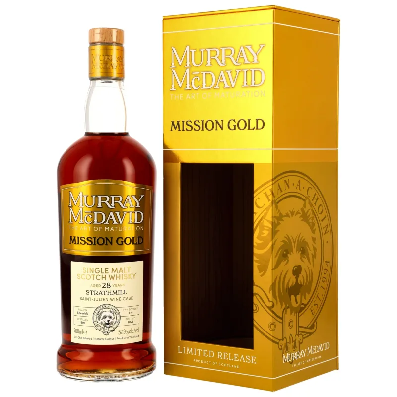 Strathmill – 1996/2025 28 Year Old Saint-Julien Wine Cask Finish Murray McDavid
