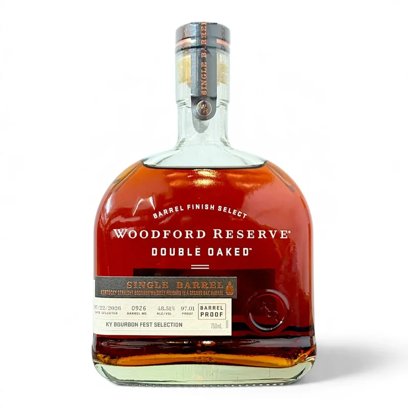 Woodford Reserve – Double Oaked Single Barrel #926 Kentucky Bourbon Festival 2026 Exclusive Limited Edition (2026) (75cl, 48.5%)