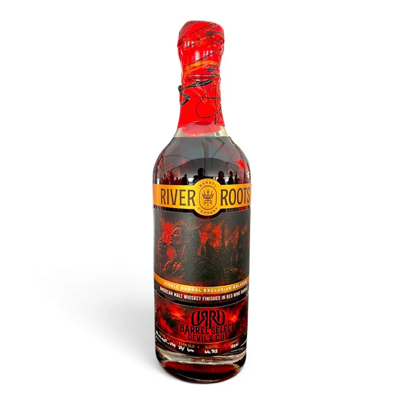 River Roots 21 Year Old 'Devil's Cut' Red Wine Finish Single Barrel Kentucky Bourbon Festival 2026 Exclusive (75cl, 66.3%)