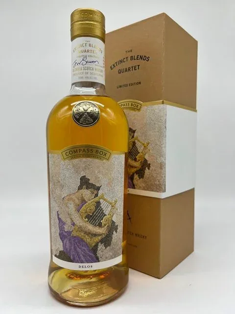 Compass Box Delos – The Extinct Blends Quartet