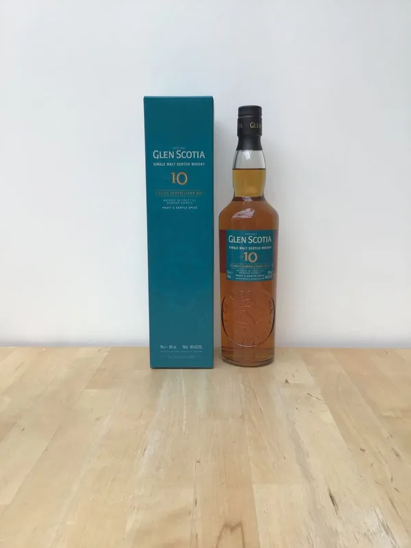 Glen Scotia – 10 Years Unpeated (70cl, 46%)