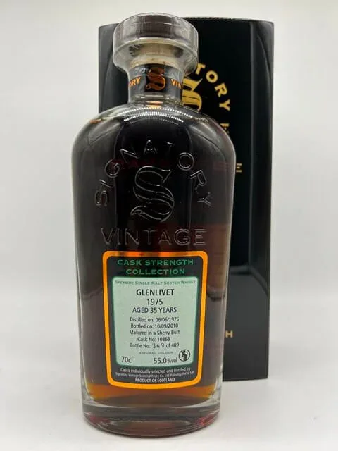 Glenlivet – 1975 Signatory Vintage Rare Reserve
