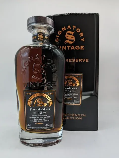 Bunnahabhain – 1978 Signatory 35th Anniversary (70cl, 42.6%)