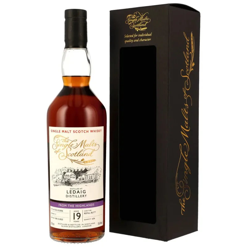 Ledaig – 19 Year Old 2006/2025 The Single Malts of Scotland Refill Butt