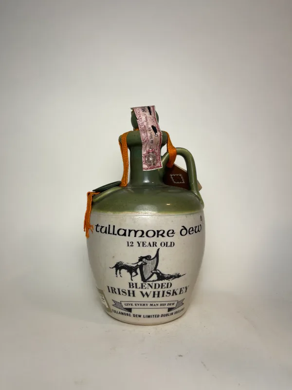 Tullamore Dew 12 Year Old Irish Blended Whiskey 1960s