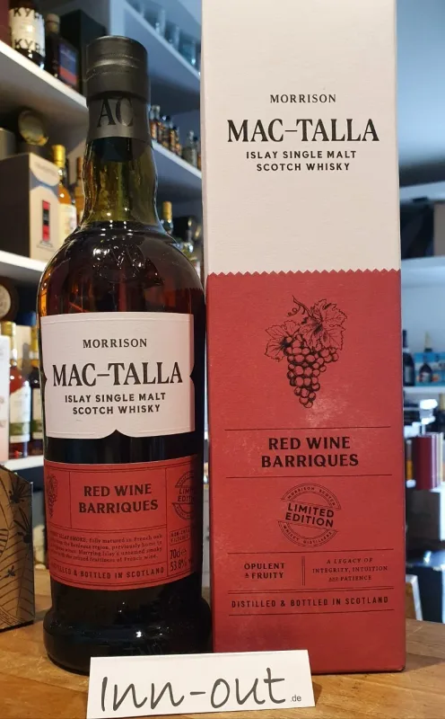 Mac-Talla Red Wine Barriques Limited Edition (70cl, 53.8%)
