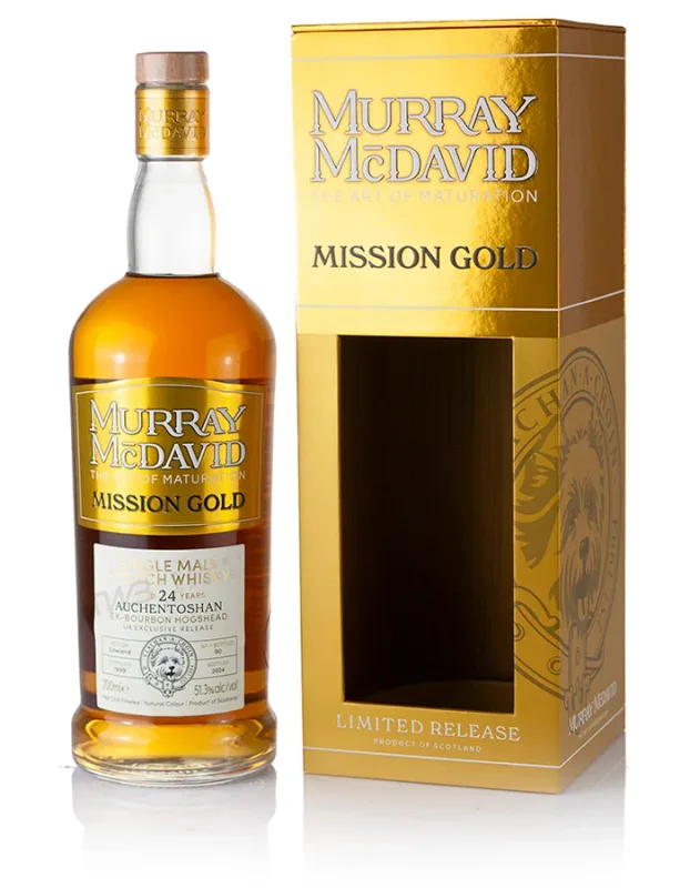 Auchentoshan – 24 Year Old 1999 Murray McDavid Mission Gold