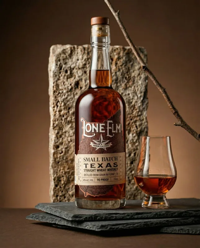 Lone Elm Small Batch Straight Wheat (70cl, 45%)