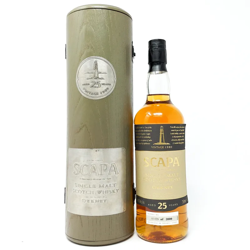 Scapa – 1980 25 Year Old US Import Single Malt Scotch Whisky