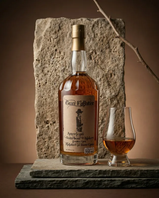 Gun Fighter American Bourbon Rum Barrel Finish (70cl, 50%)