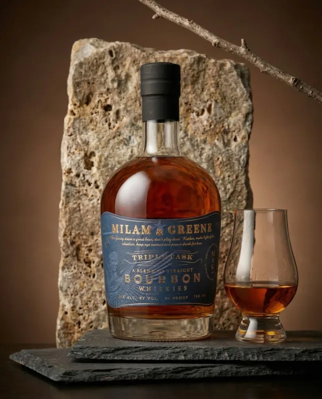 Milam & Greene Triple Cask Blend of Straight Bourbon (70cl, 47%)