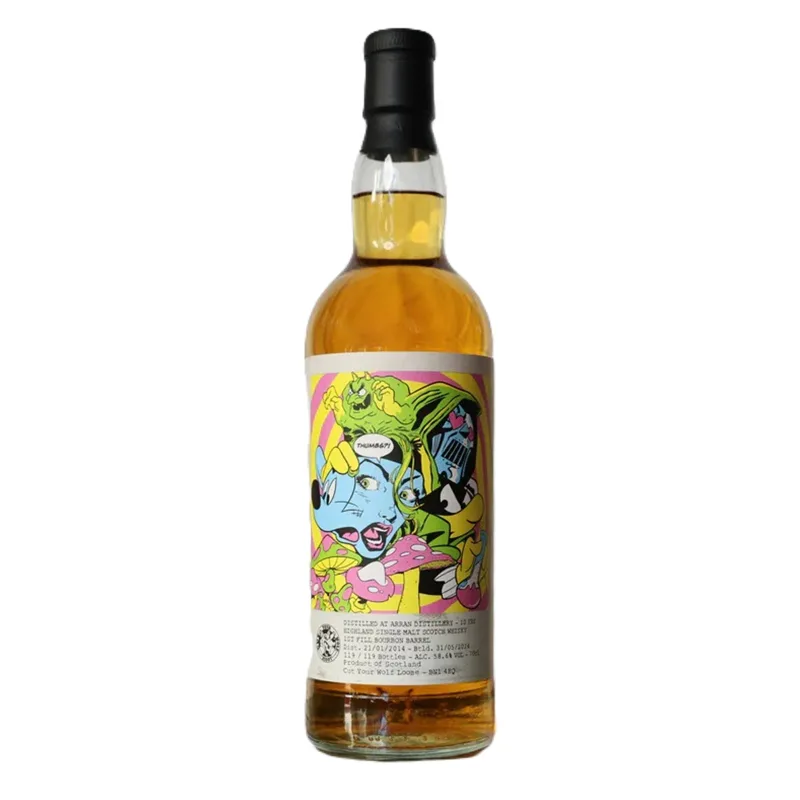 Arran – 10 Year Old 2014 Cut Your Wolf Loose Edition 10 X Thumbs Single Malt (2024)