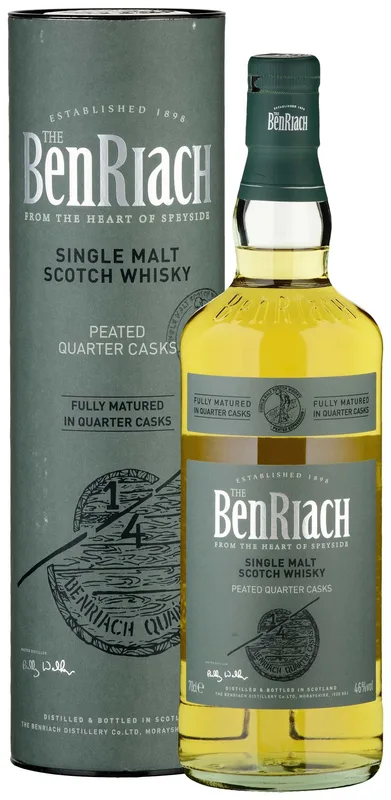 BenRiach – Peated Quarter Casks 2016 (70cl, 46%)