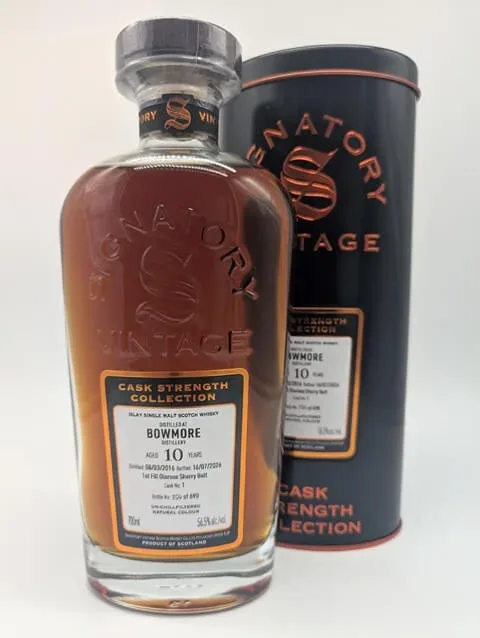 Bowmore – 2016 Signatory Cask Strength