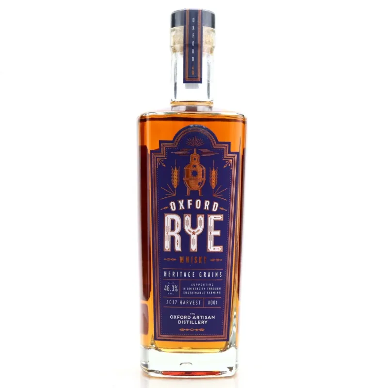Oxford Artisan Distillery Oxford Rye Whisky, Batch #1 - Distilled 2017 / Bottled 2021