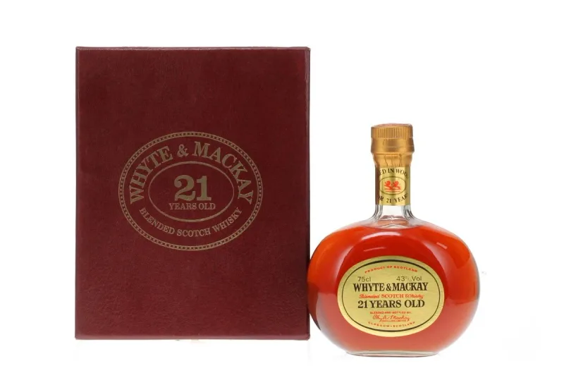 Whyte & Mackay 21 Year Old Blended Scotch Whisky, 1980s