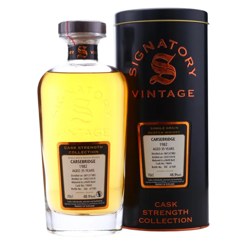 Carsebridge – 1982 Signatory Vintage 35 Year Old Cask Strength