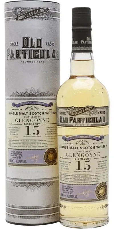 Glengoyne – 2007 15 Year Old Douglas Laing Old Particular Single Cask DL17235 (70cl, 48.4%)