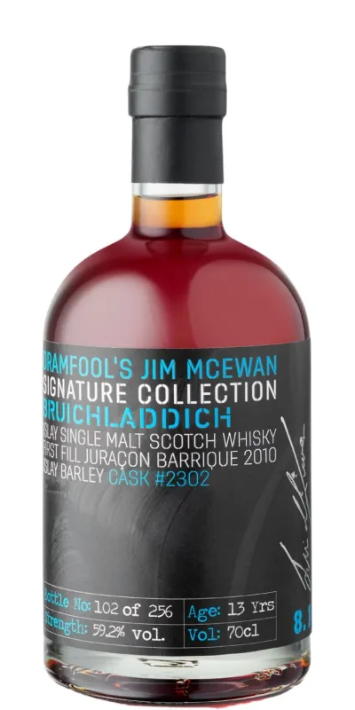 Bruichladdich – 2010 13 Year Old Dramfool Jim McEwan Signature Collection 8.1 (70cl, 59.2%)