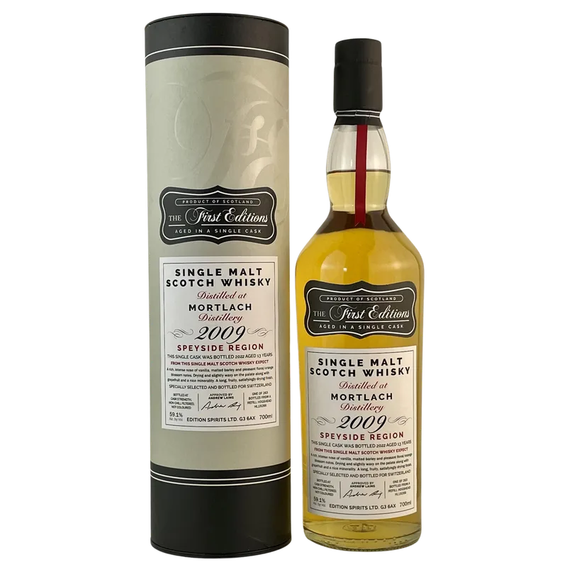 Mortlach – 2009 13 Years The First Editions Switzerland Exclusive (70cl, 59.1%)