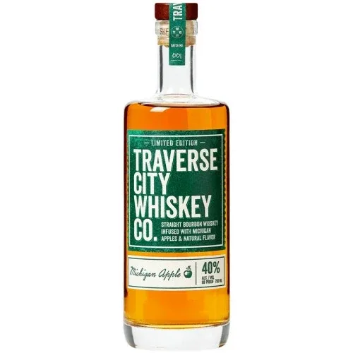 Traverse City Whiskey Michigan Apple Bourbon (75cl, 40%)