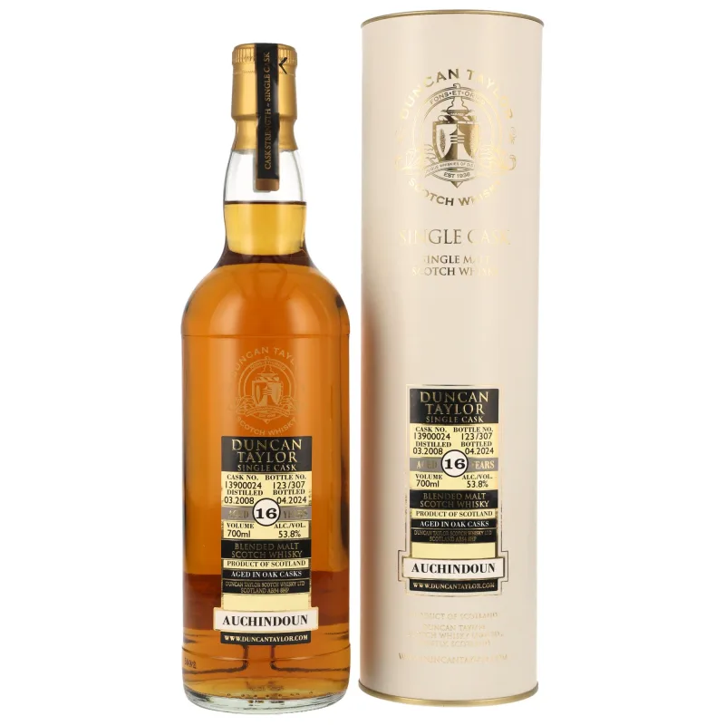 Auchindoun – 16 Year Old 2008 Blended Malt Single Cask #13900024