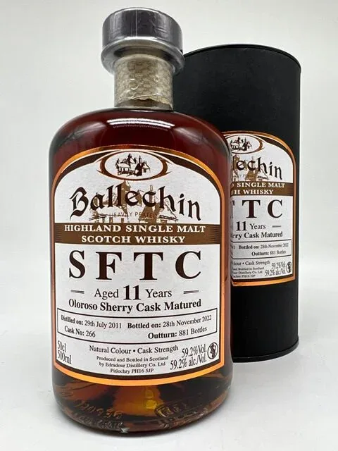 Ballechin 2011 Straight From The Cask #266