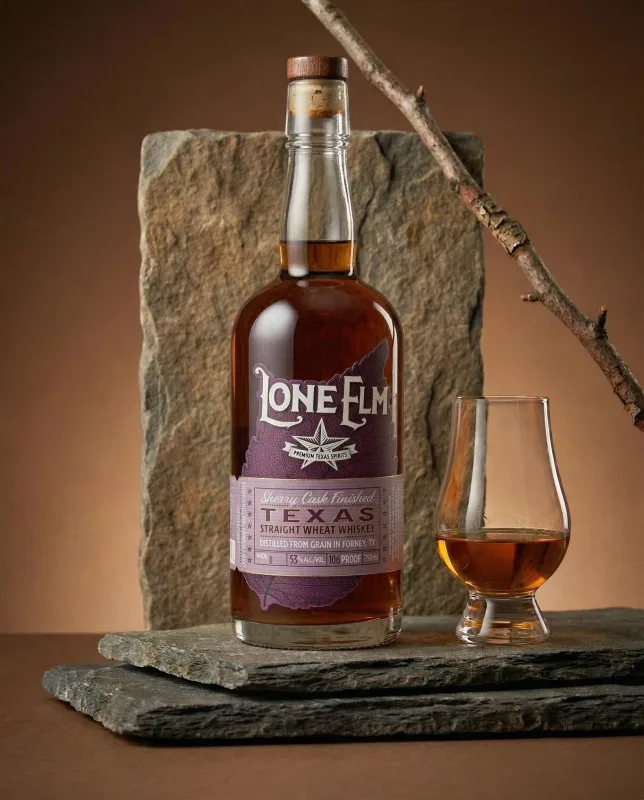 Lone Elm Straight Wheat Sherry Barrel Finish (70cl, 53%)