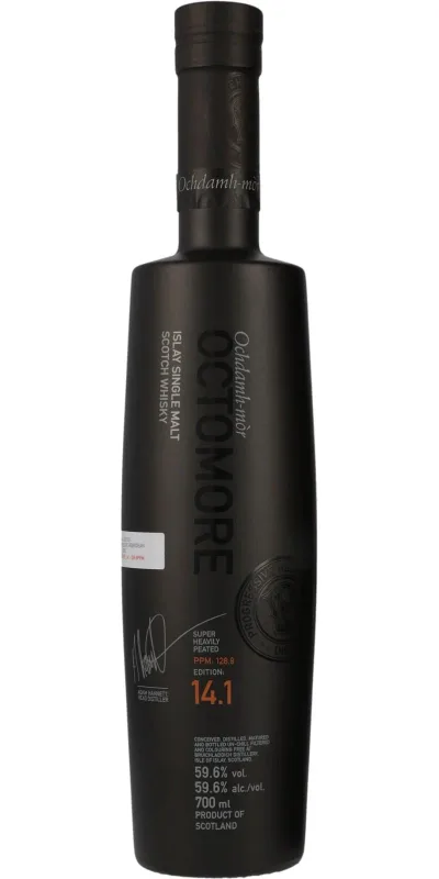 Bruichladdich – Octomore Edition 14.1 5 Year Old (70cl, 59.6%)