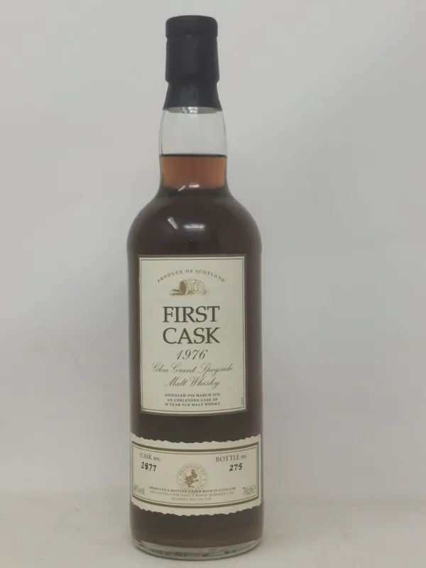Glen Grant – 1976 20 Year Old First Cask