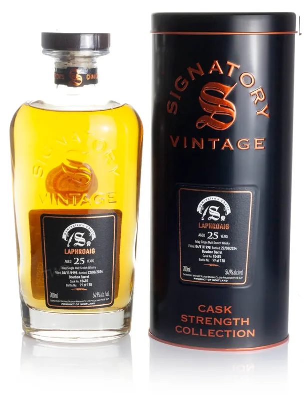 Laphroaig – 25 Year Old 1998 Signatory Symington's Choice