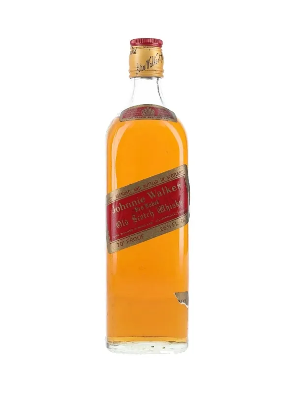 Johnnie Walker Red Label Blended Scotch Whisky 1970s