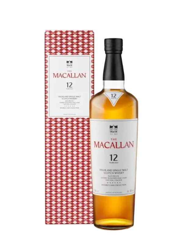 The Macallan – 12 Year Old Double Cask Single Malt Whisky (70cl, 40%)