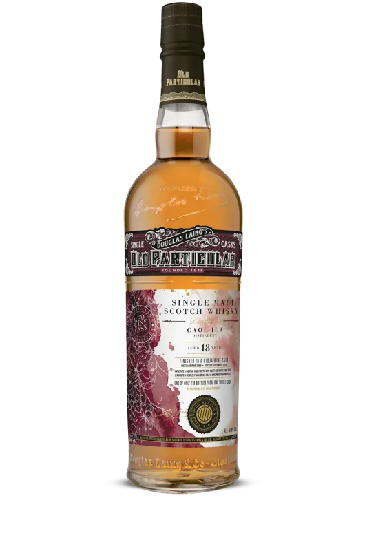 Old Particular Caol Ila 18 Years Old Red Wine Cask Collection