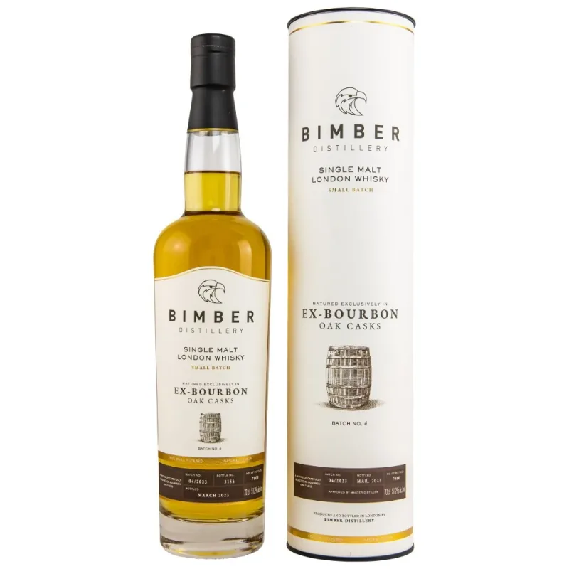 Bimber – Ex-Bourbon Small Batch #4 (70cl, 51.2%)