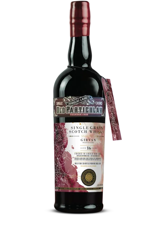 Old Particular Girvan 16 Year Old Merlot Wine Cask Finish
