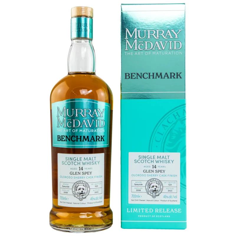 Glen Spey 2008/2023 14 Year Old 1st Fill Oloroso Cask - Murray McDavid