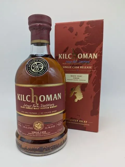 Kilchoman – 2015 White Port Whisky³