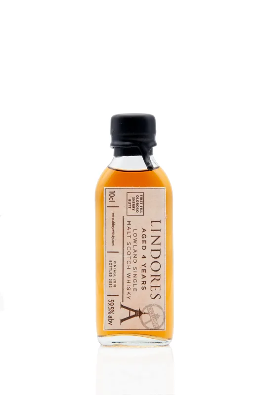 Lindores Abbey – Single Cask 591 4 Year Old 2018 (10cl, 59.5%)