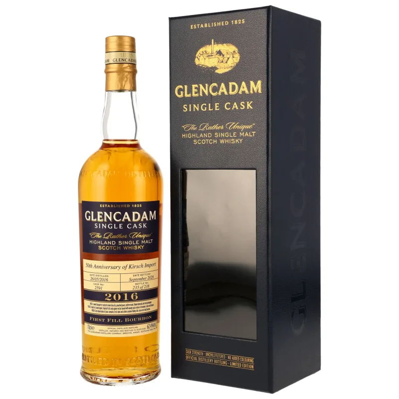Glencadam – 2016 Bourbon #2591