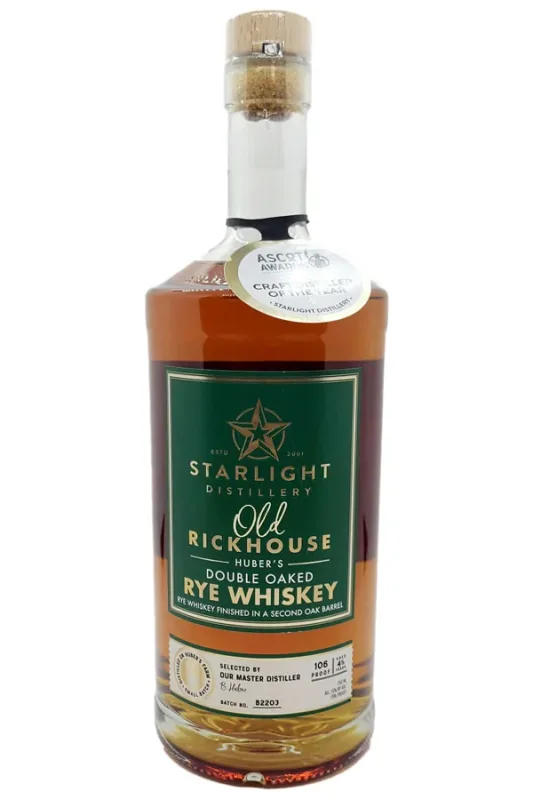 Starlight Carl T. Huber's Old Rickhouse Double Oaked Rye