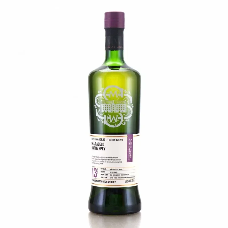 Allt-A-Bhainne – 13 Year Old 2007 Single Cask SMWS 108.32 In A Rabelo On The Spey