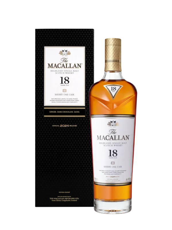 The Macallan – 18 Years Old Sherry Oak Cask 2023 Release (70cl, 43%)